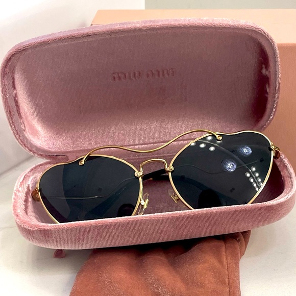 Miu miu butterfly sunglasses polarized - Picture 1 of 9